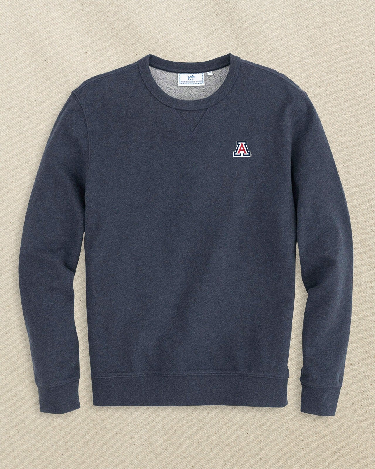 Southern Tide Arizona Wildcats Upper Deck Pullover Sweatshirt For Collegiate