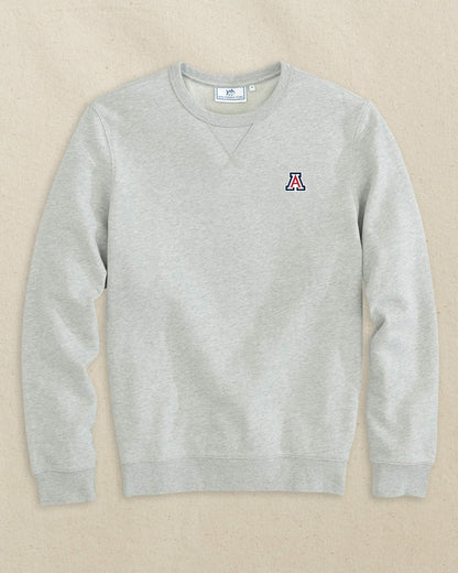 Southern Tide Arizona Wildcats Upper Deck Pullover Sweatshirt For Collegiate