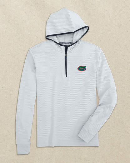 Southern Tide Florida Gators Scuttle Quarter Zip Hoodie For Collegiate