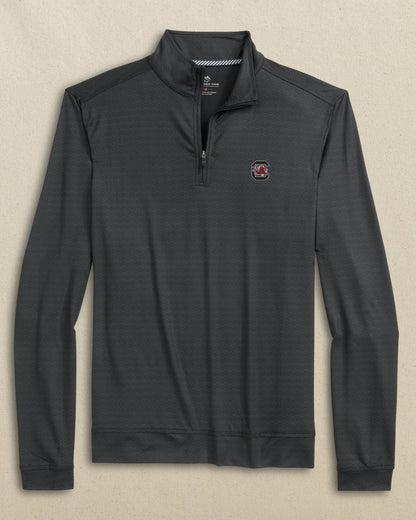 Southern Tide USC Gamecocks Cruiser ST Geo Printed Quarter Zip For Collegiate
