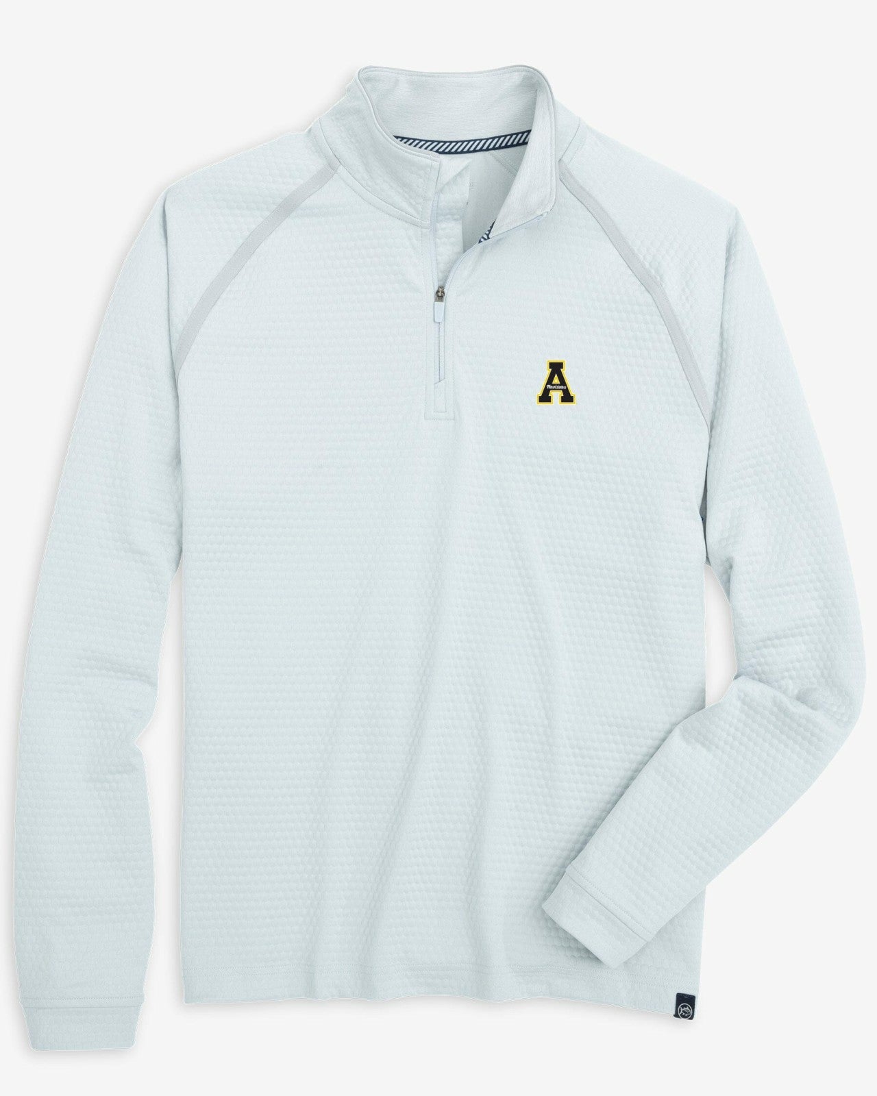 Southern Tide App State Scuttle Heather Quarter Zip For Collegiate