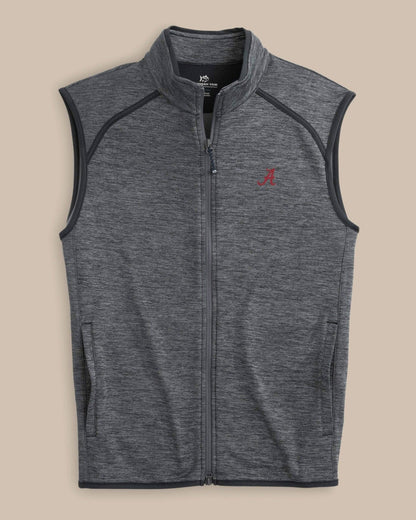 Southern Tide Alabama Crimson Tide Baybrook Heather Vest For Collegiate