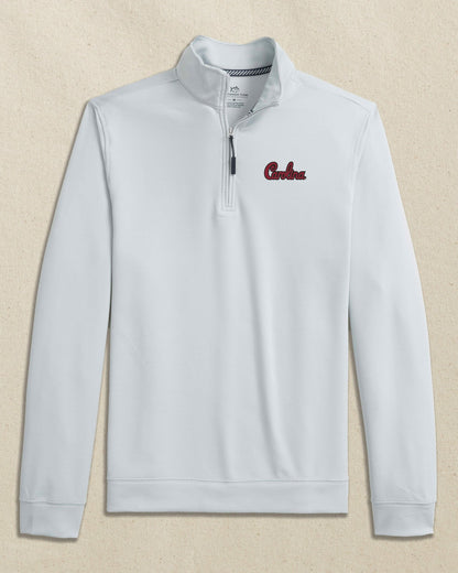 Southern Tide Carolina Script Gamecocks Schooner Quarter Zip For Collegiate