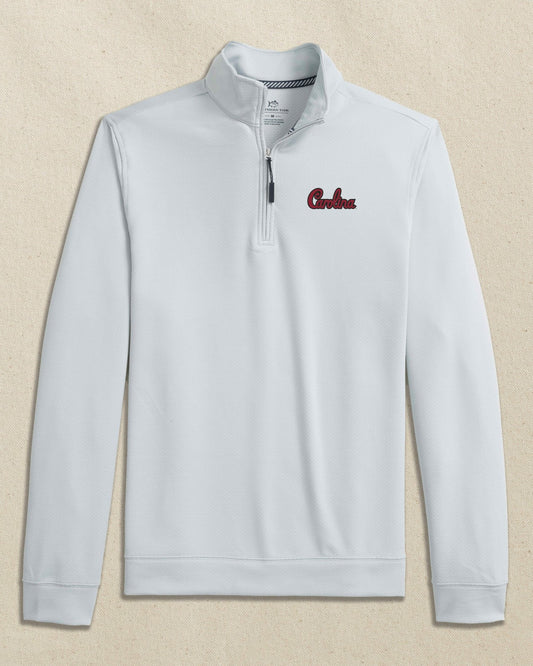 Southern Tide Carolina Script Gamecocks Schooner Quarter Zip For Collegiate