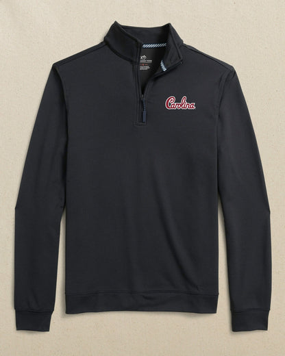 Southern Tide Carolina Script Gamecocks Schooner Quarter Zip For Collegiate