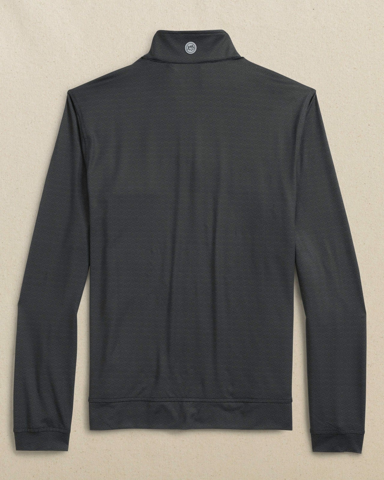 Southern Tide Georgia Bulldogs Oval G Geo Printed Quarter Zip For Collegiate