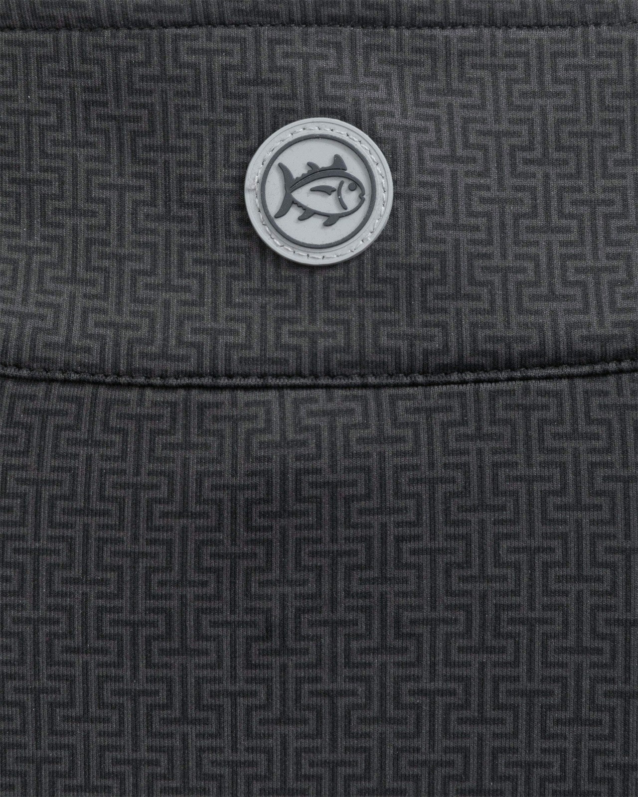 Southern Tide Georgia Bulldogs Oval G Geo Printed Quarter Zip For Collegiate