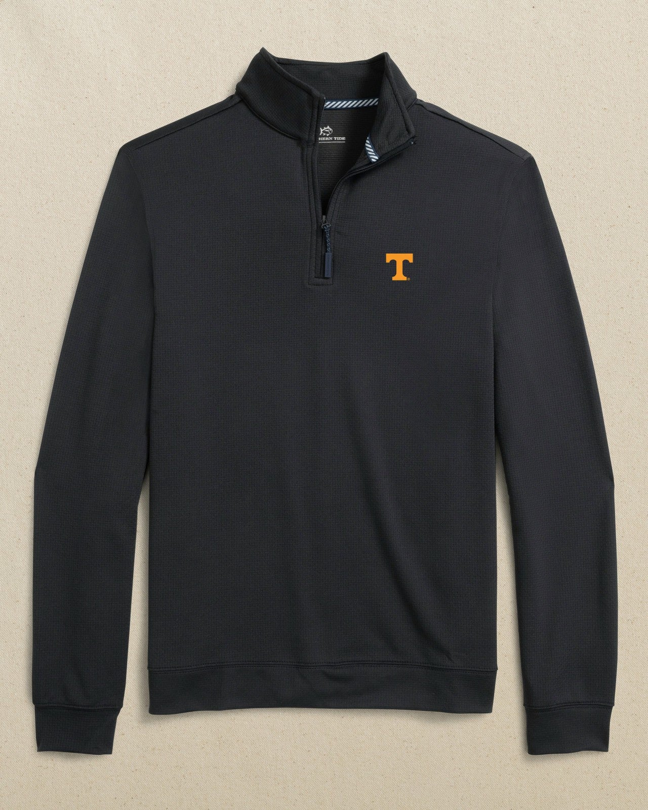 Southern Tide Tennessee Vols Schooner Quarter Zip For Collegiate