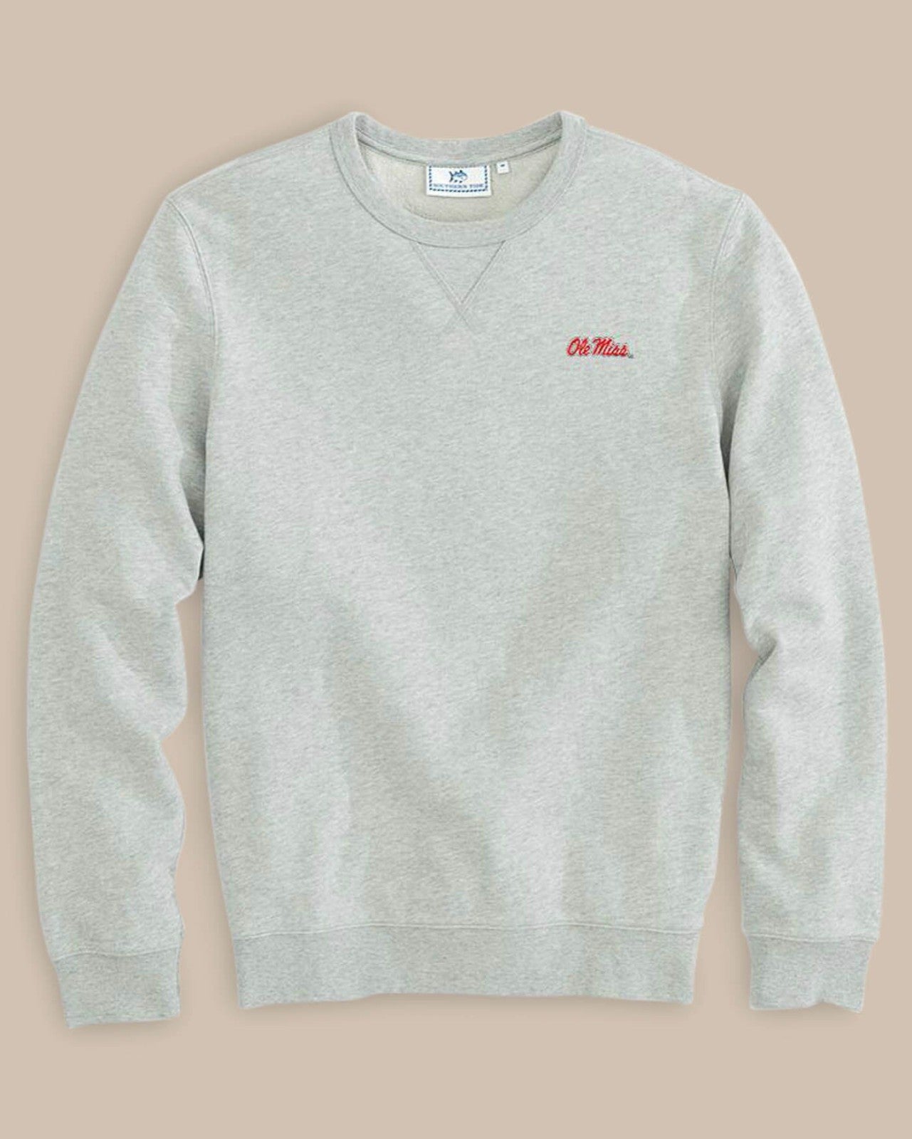 Southern Tide Ole Miss Apparel - Upper Deck Pullover Sweatshirt For Collegiate