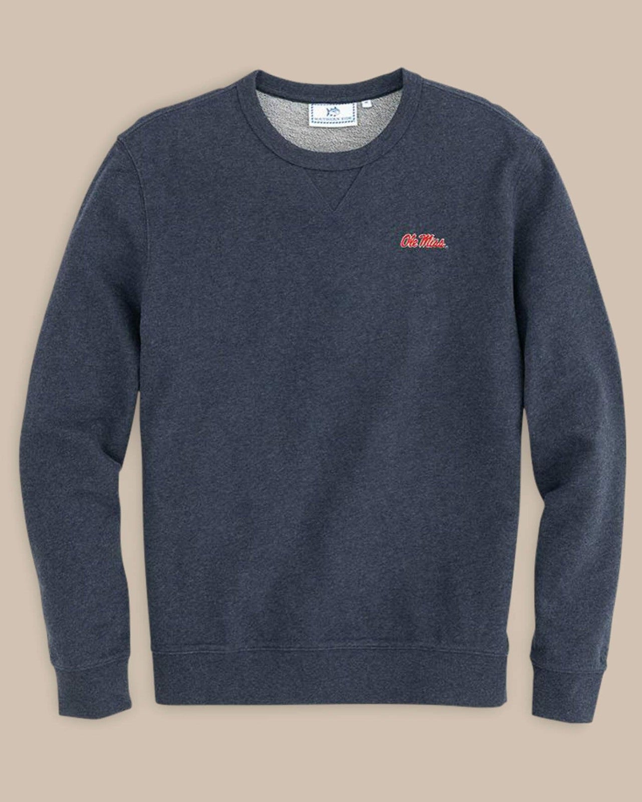 Southern Tide Ole Miss Apparel - Upper Deck Pullover Sweatshirt For Collegiate