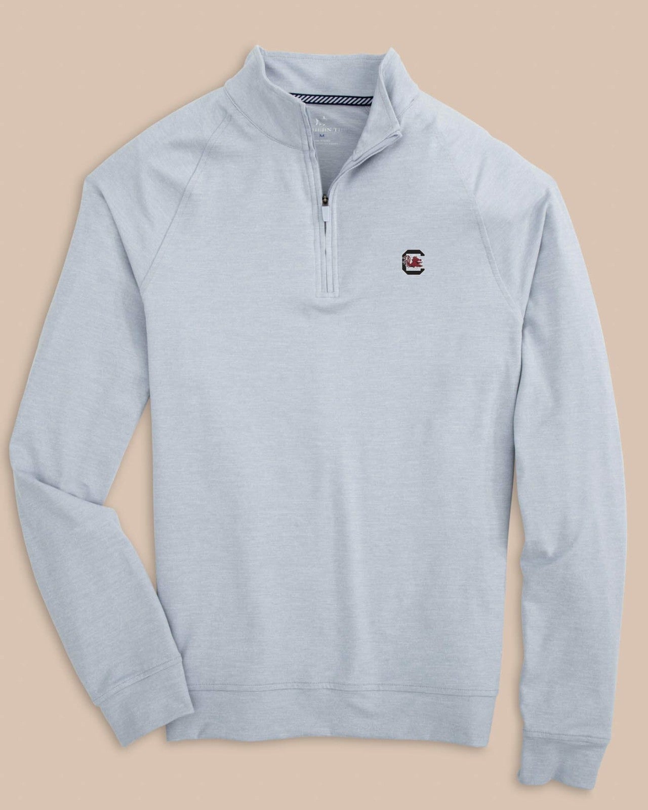 Southern Tide South Carolina Gamecocks Quarter Zip Pullover For Collegiate