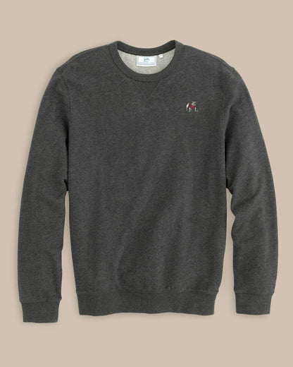 Southern Tide Georgia Bulldogs Upper Deck Pullover Sweater For Collegiate