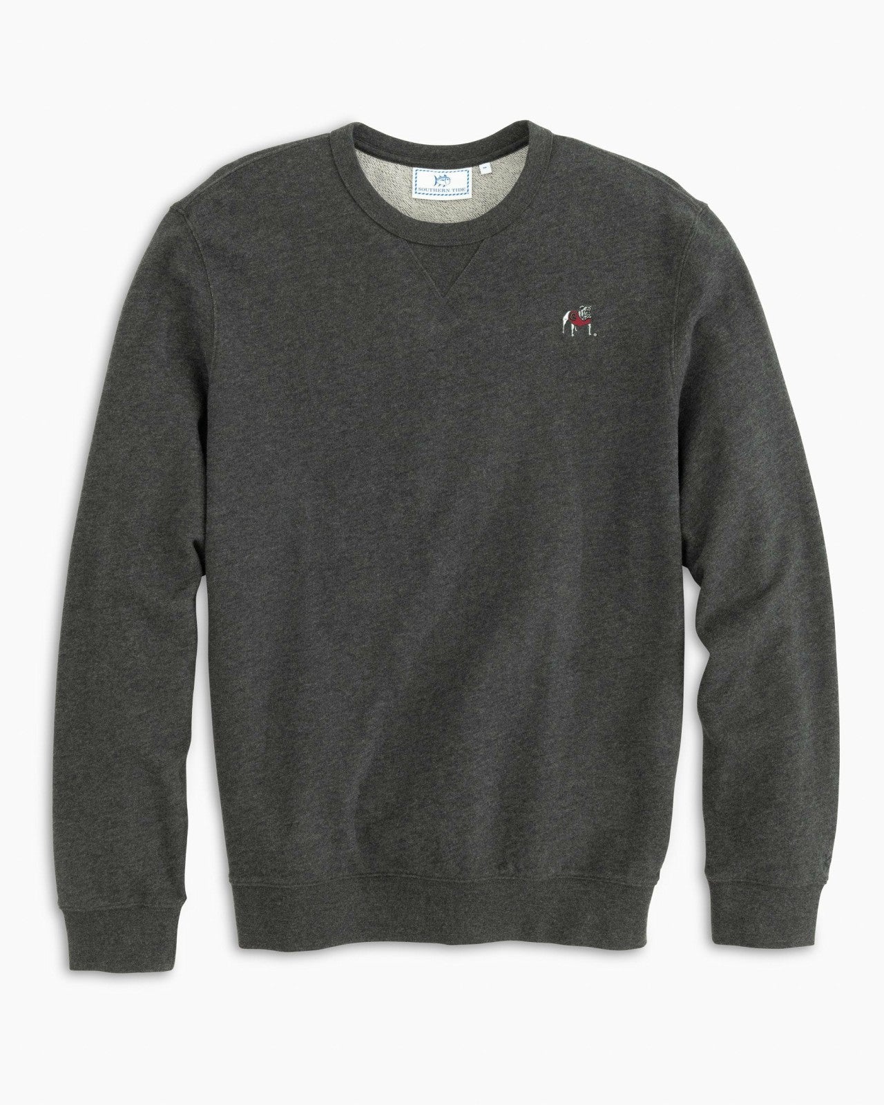 Southern Tide Georgia Bulldogs Upper Deck Pullover Sweater For Collegiate