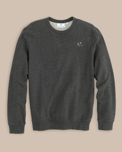 Southern Tide Georgia Bulldogs Upper Deck Pullover Sweater For Collegiate