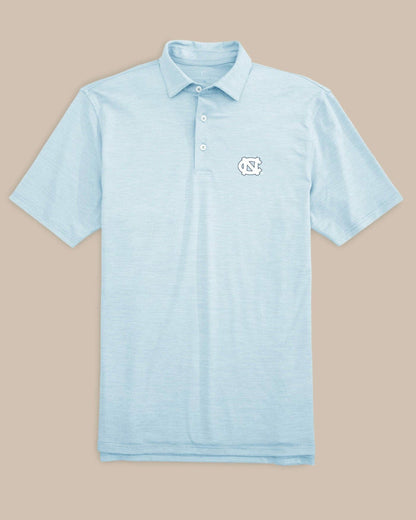 Southern Tide UNC Tar Heels Driver Spacedye Polo Shirt For Collegiate