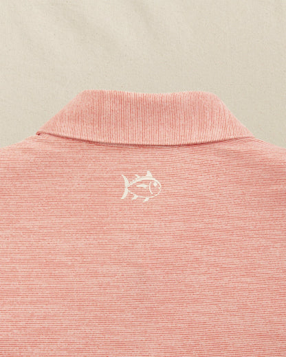 Southern Tide Louisville Cardinals Driver Spacedye Polo For Collegiate