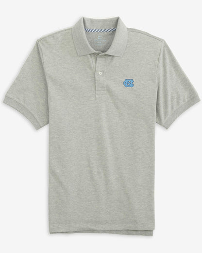 Southern Tide UNC Tar Heels Skipjack Polo Shirt - Heather Grey – Southern Tide For Collegiate