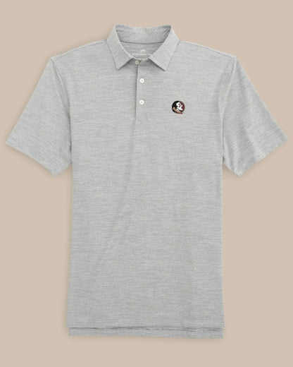 Southern Tide FSU Seminoles Driver Spacedye Polo Shirt For Collegiate
