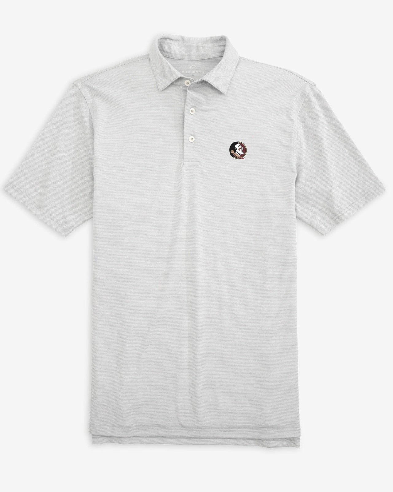 Southern Tide FSU Seminoles Driver Spacedye Polo Shirt For Collegiate