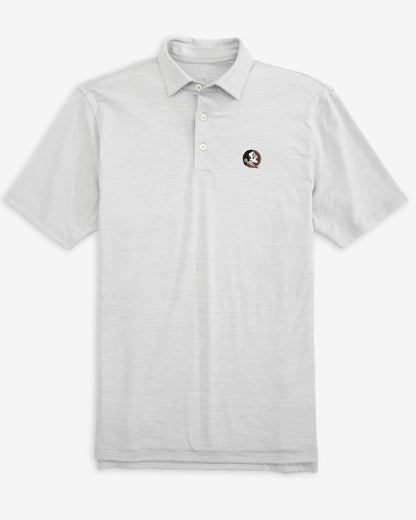 Southern Tide FSU Seminoles Driver Spacedye Polo Shirt For Collegiate