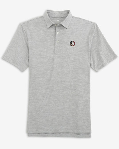 Southern Tide FSU Seminoles Driver Spacedye Polo Shirt For Collegiate