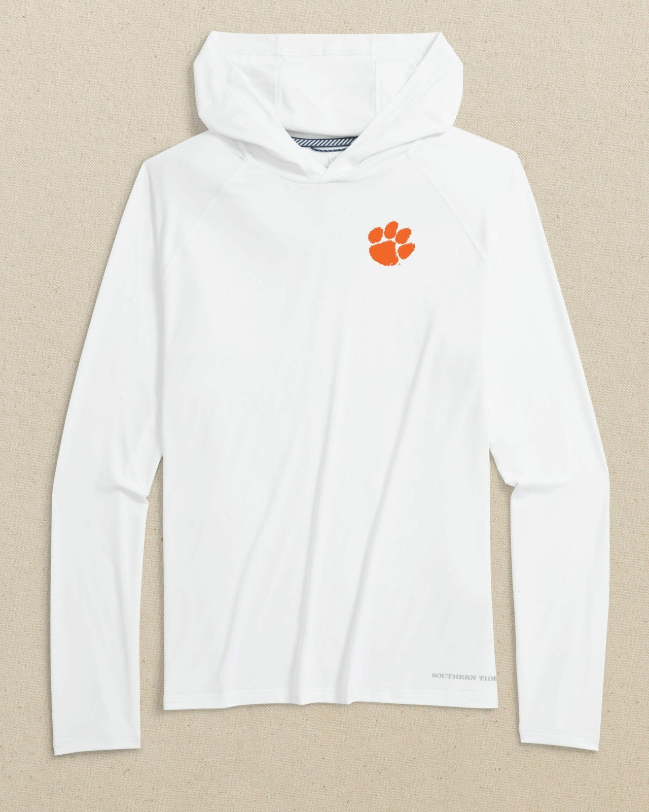 Southern Tide Clemson Tigers brrr°®-illiant Performance Hoodie For Collegiate