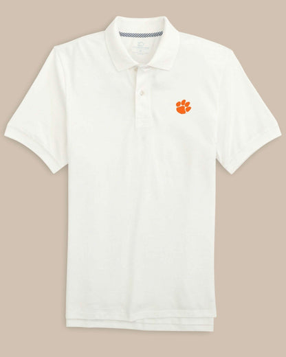 Southern Tide Clemson Tigers Skipjack Polo For Collegiate