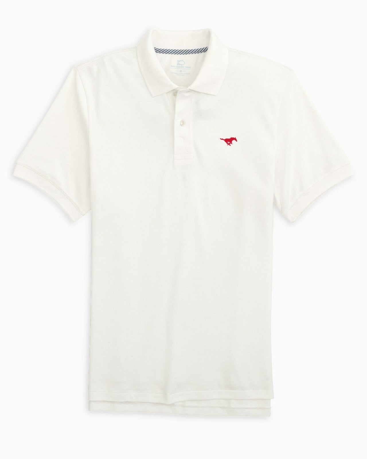 Southern Tide SMU Mustangs Skipjack Polo For Collegiate