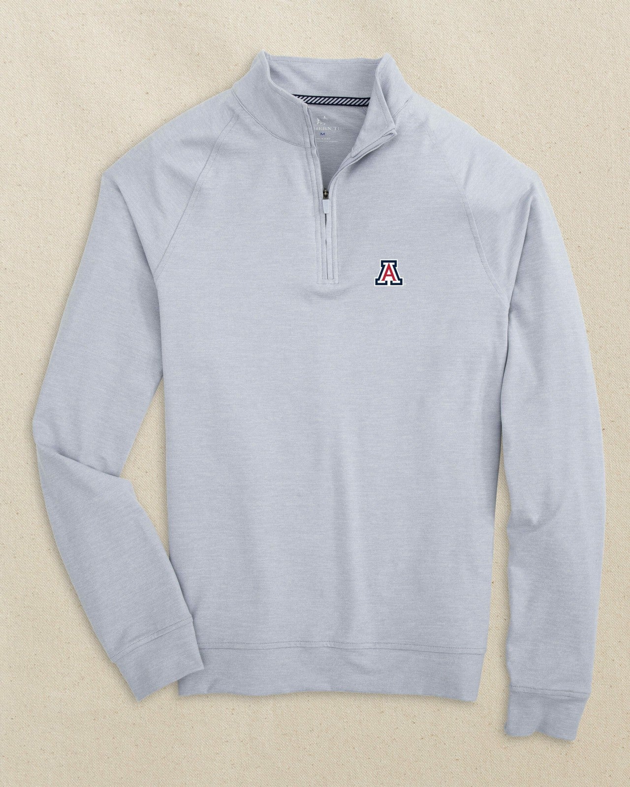 Southern Tide Arizona Wildcats Cruiser Quarter Zip For Collegiate