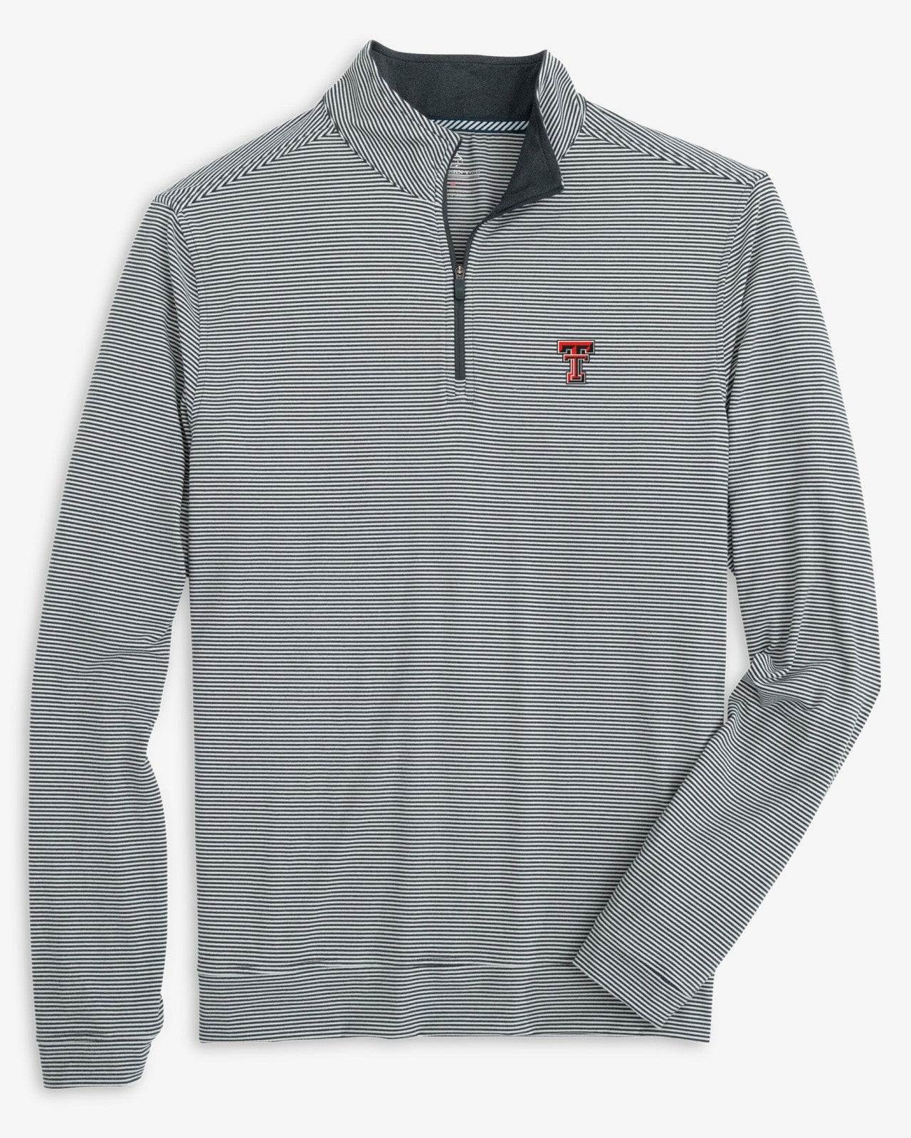 Southern Tide Texas Tech Red Raiders Heather Quarter Zip For Collegiate
