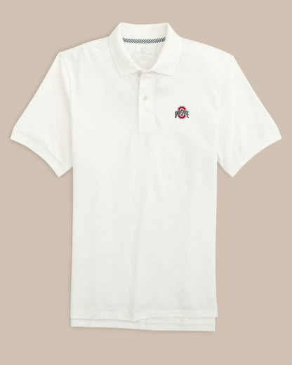 Southern Tide Ohio State Buckeyes Skipjack Polo For Collegiate