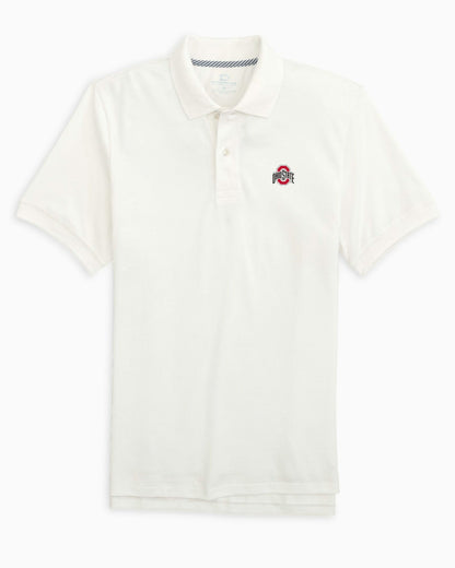 Southern Tide Ohio State Buckeyes Skipjack Polo For Collegiate