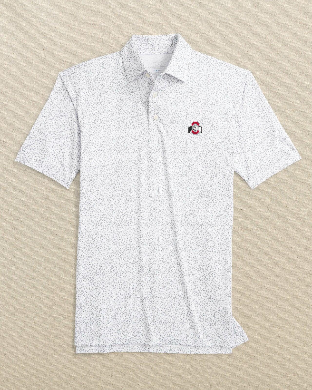 Southern Tide Ohio State Buckeyes Driver Gameplay Polo For Collegiate
