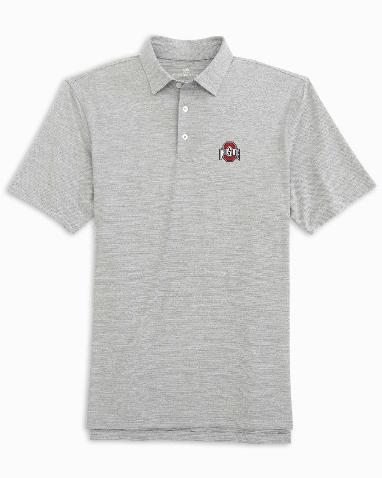 Southern Tide Ohio State Buckeyes Driver Spacedye Polo Shirt – Southern Tide For Collegiate