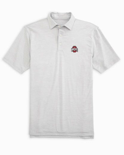 Southern Tide Ohio State Buckeyes Driver Spacedye Polo Shirt – Southern Tide For Collegiate