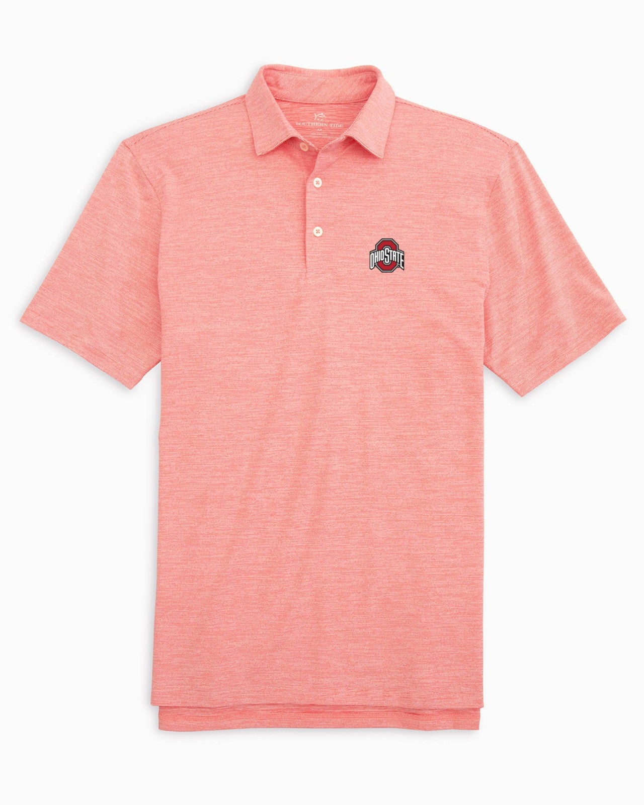 Southern Tide Ohio State Buckeyes Driver Spacedye Polo Shirt – Southern Tide For Collegiate