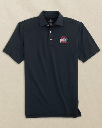 Southern Tide Ohio State Buckeyes brrr°®-eeze Heather Polo For Collegiate