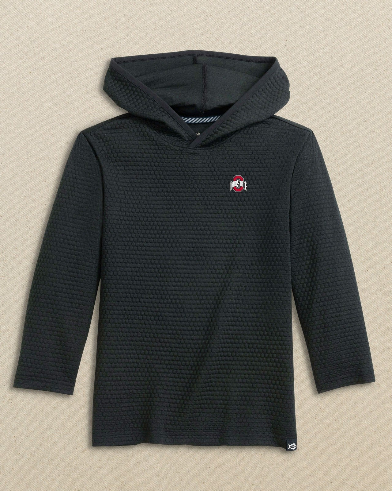 Southern Tide Ohio State Buckeyes Boys Scuttle Hoodie For Collegiate