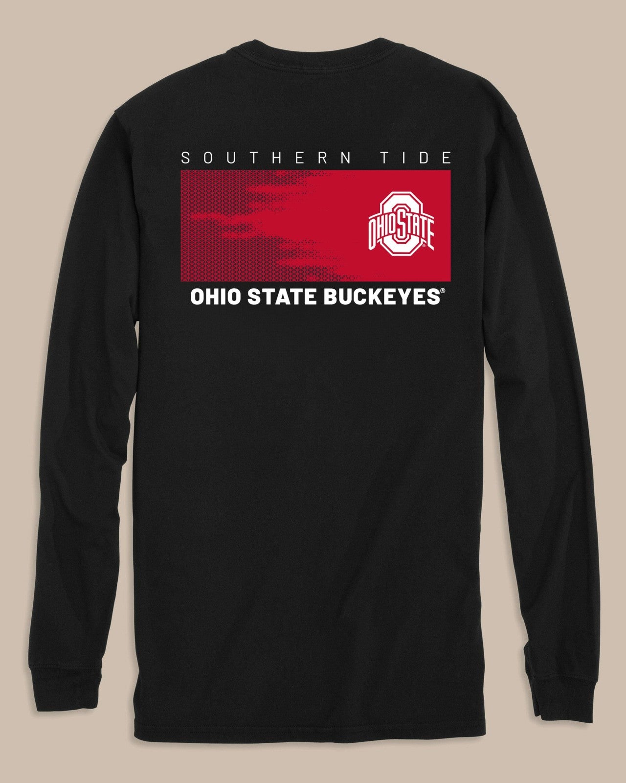 Southern Tide Ohio State Buckeyes Gameday Hexagon T-Shirt For Collegiate