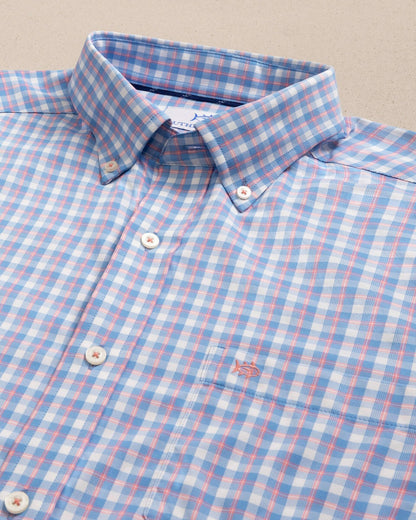 Southern Tide Sunset Harbor brrr°® Intercoastal Sport Shirt For Sale