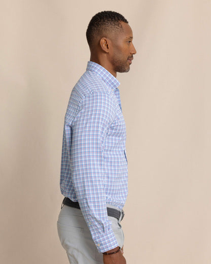 Southern Tide Sunset Harbor brrr°® Intercoastal Sport Shirt For Sale