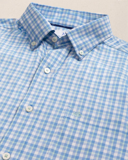 Southern Tide Sunset Harbor brrr°® Intercoastal Sport Shirt For Sale