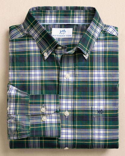 Southern Tide Gordon Tartan Skipjack Sport Shirt For Sale