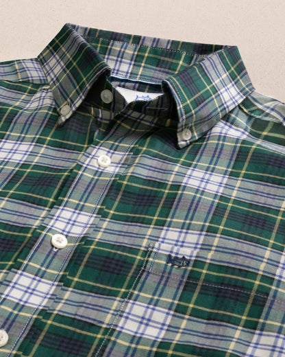 Southern Tide Gordon Tartan Skipjack Sport Shirt For Sale