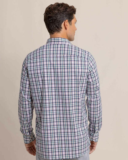 Southern Tide Charleston Master Plaid Long Sleeve Sport Shirt For Sale