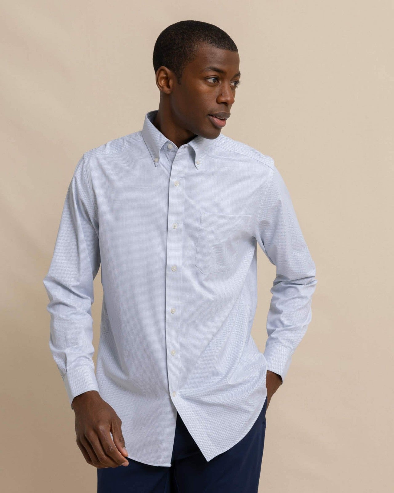 Southern Tide Team Colors Gingham Intercoastal Button Down Sport Shirt – Southern Tide For Sale