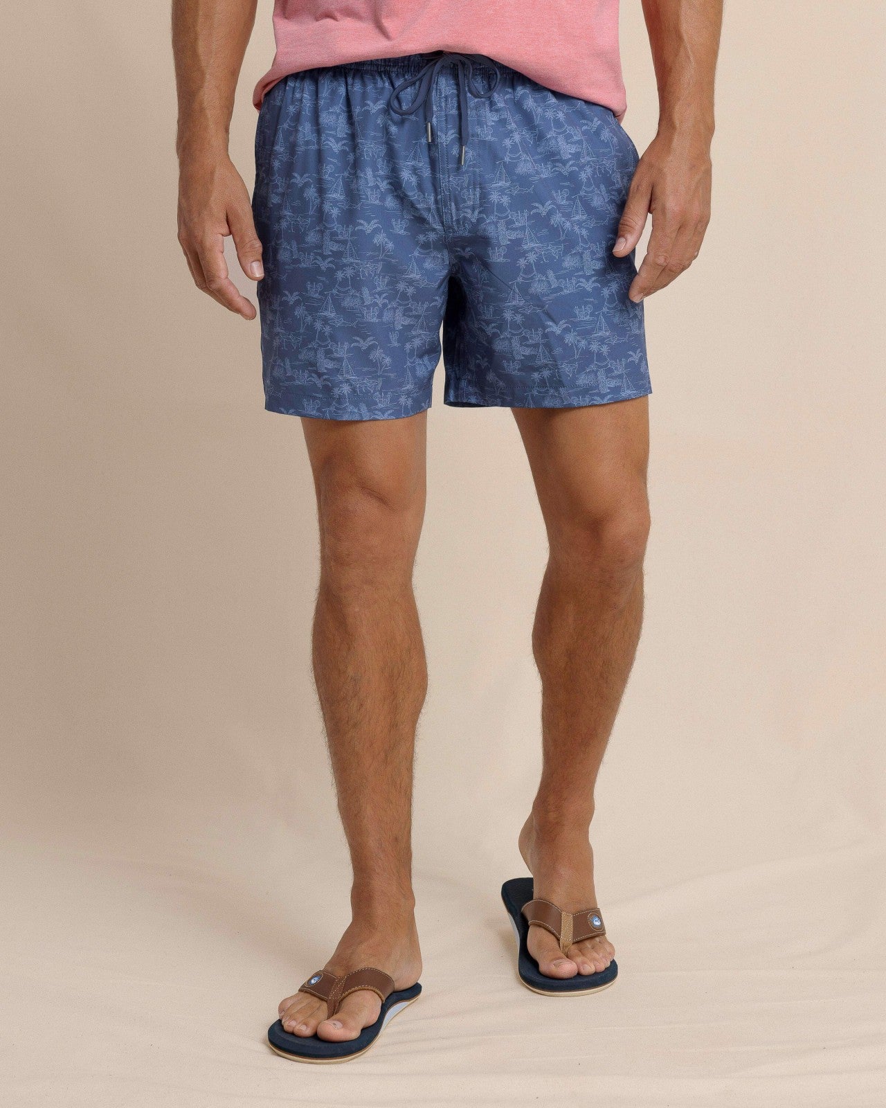 Southern Tide Tide To The Shore Swim Trunk For Sale