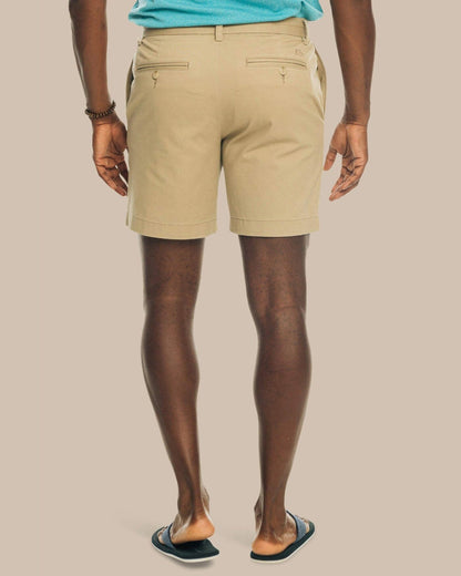 Southern Tide 7 Inch Khaki Shorts - Channel Marker Fabric For Sale