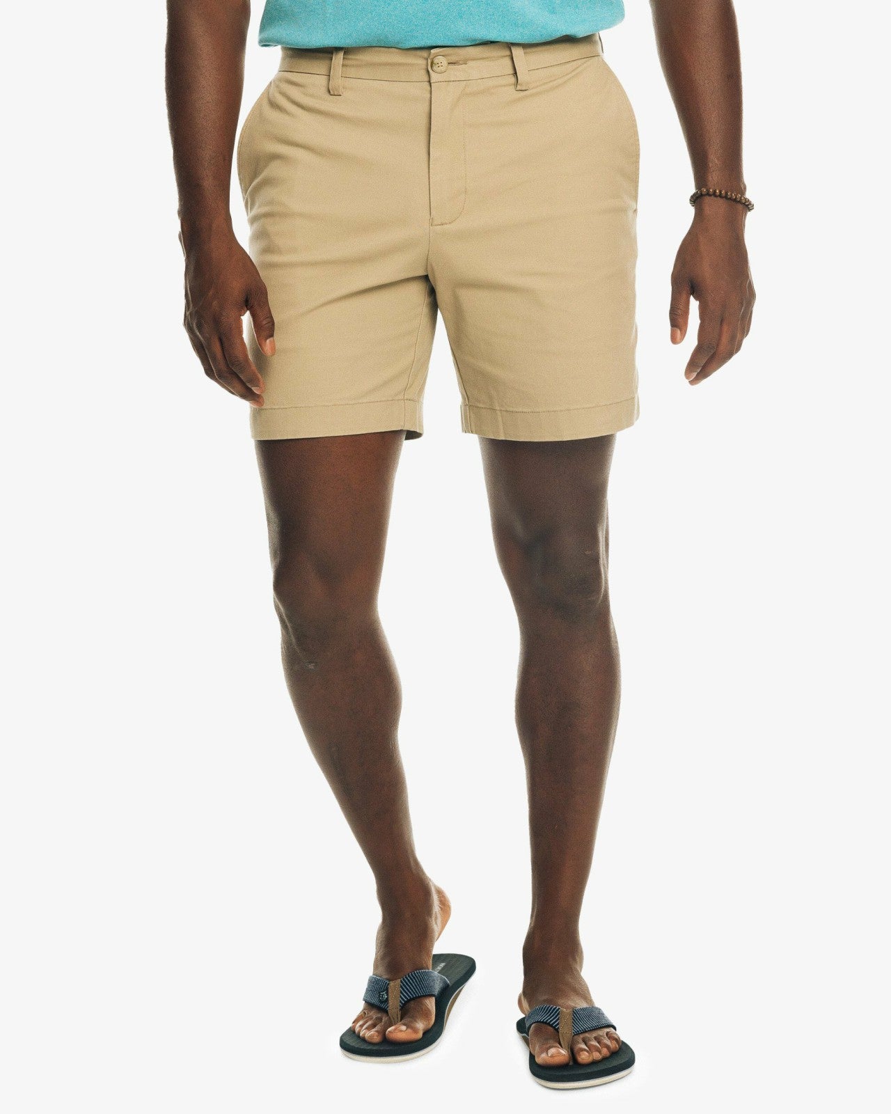 Southern Tide 7 Inch Khaki Shorts - Channel Marker Fabric For Sale
