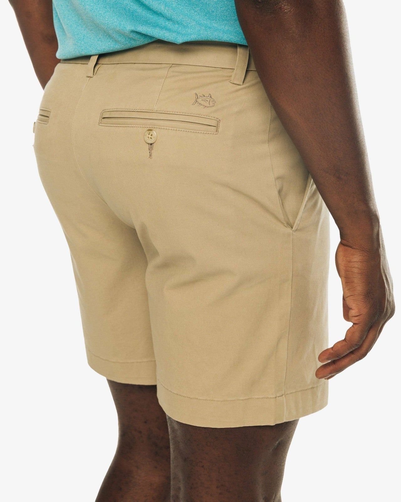 Southern Tide 7 Inch Khaki Shorts - Channel Marker Fabric For Sale